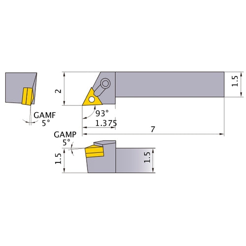 MTJNR-245 TURNING HOLDER