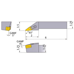 MVJNR-204D TURNING HOLDER