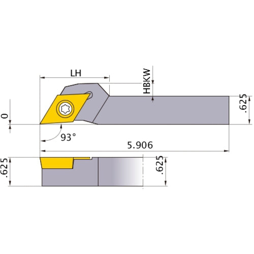 SDJCL-103SM TURNING HOLDER