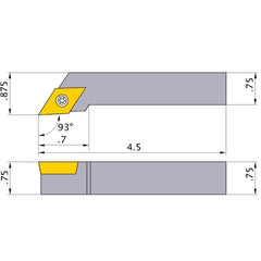 SDJCL-123 TURNING HOLDER