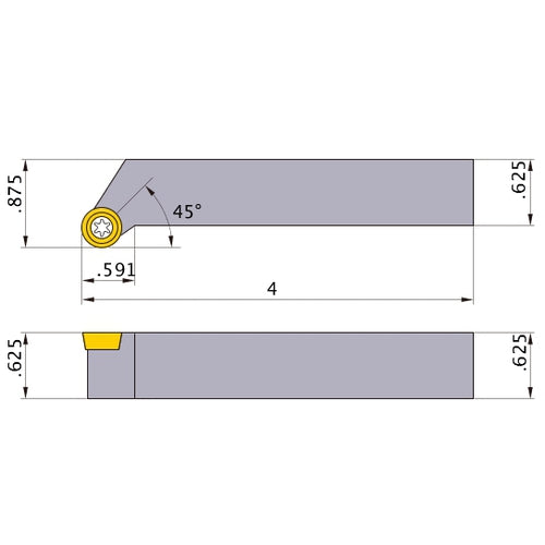SRGCR-1008M TURNING HOLDER