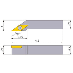 SVJBR-123 TURNING HOLDER