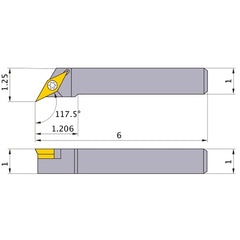 SVPCR-163 TURNING HOLDER
