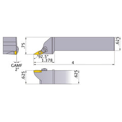 SXZCR-102 TURNING HOLDER