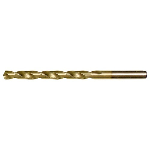 6.80mm RHS / RHC HSS-CO 8% (M42) 135 Degree Split Point Heavy Duty Cobalt Drill - TiN - Exact Industrial Supply
