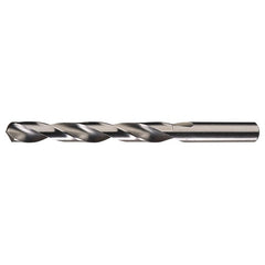 17/64 RHS / RHC HSS 118 Degree Radial Point Low Helix Jobber Drill - Bright - Exact Industrial Supply
