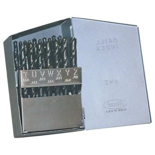 A-Z RHS / RHC HSS 118 Degree Radial Point General Purpose Jobber Lengh Drill Set - Steam Oxide