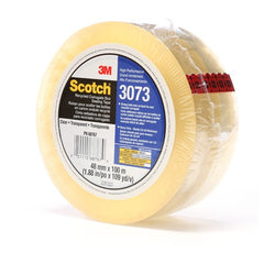 Scotch Recycled Corrugate Box Sealing Tape 3073 Clear 48 mm × 100 m - Americas Industrial Supply