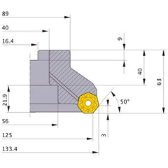 ‎AHX440S-125B08AR MILL