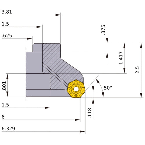 AHX440SUR0616EA FACE MILL