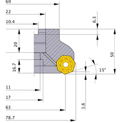 ‎AHX475S-063A05AR MILL