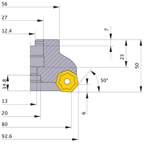 ‎AHX640W-080A08L MILL