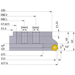 AHX640WL31528P MILL
