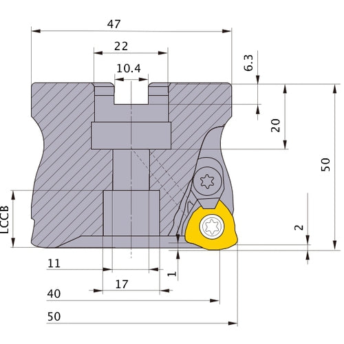 ‎AJX09-050A05R MILL