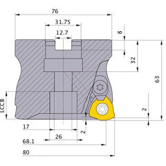 AJX14R08004D MILL