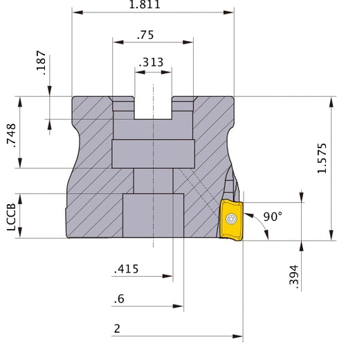 APX3000R0205A FACE MILL