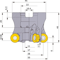‎ARP6P-050A05AR MILL