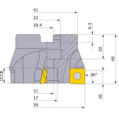 ‎ASX400-050A04R MILL