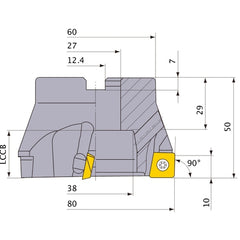 ‎ASX400-080B06R MILL