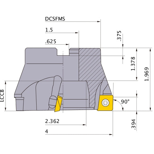 ASX400R0405E FACE MILL