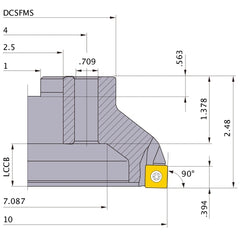 ASX400R1012M FACE MILL