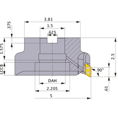 AXD4000UR0505EA FACE MILL