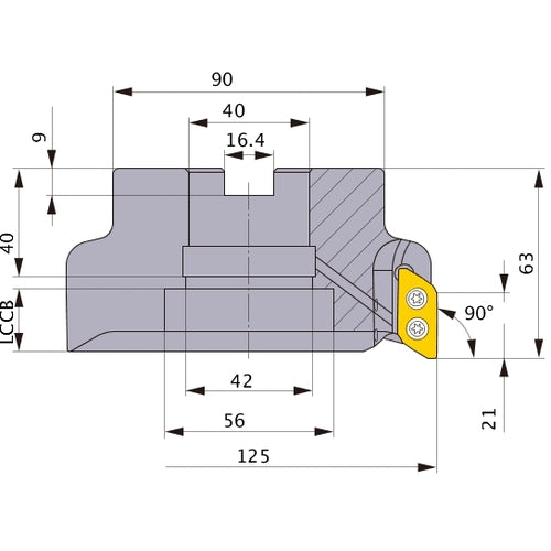 ‎AXD7000-125B06RA MILL