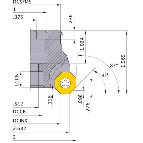 BOE4R0305C FACE MILL