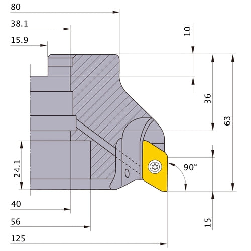BXD4000R12507EB MILL