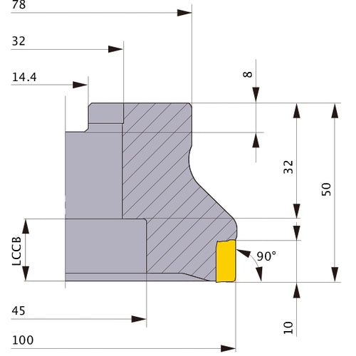 ‎VOX400-100B12R MILL