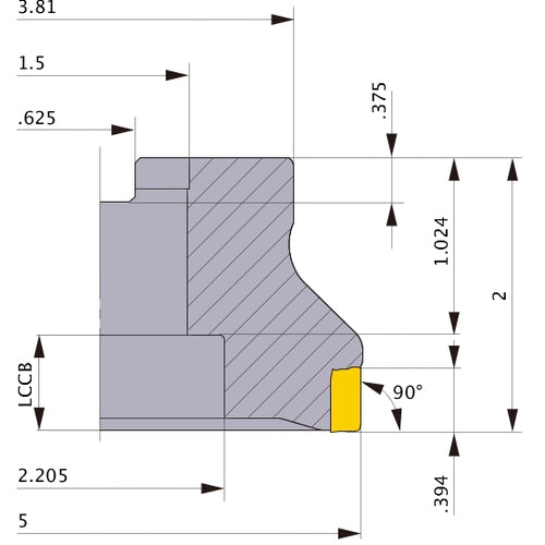 VOX400UR0516E FACE MILL
