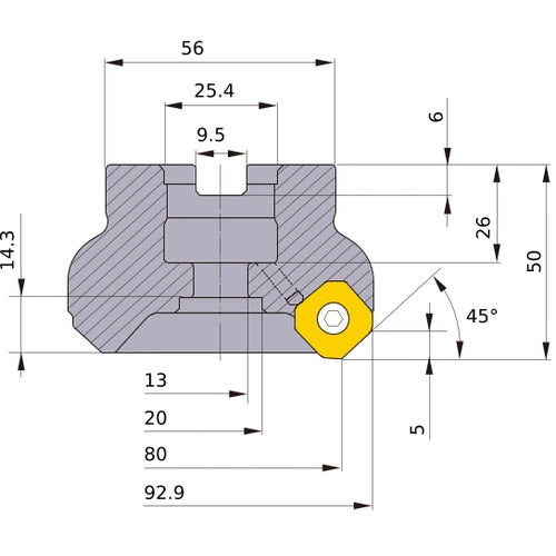 WSX445L08004CA MILL