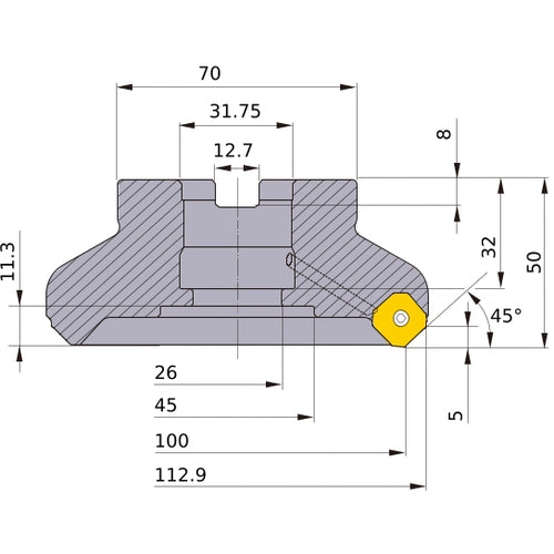WSX445R10010DA MILL