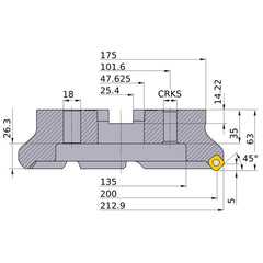 WSX445R20008KN MILL