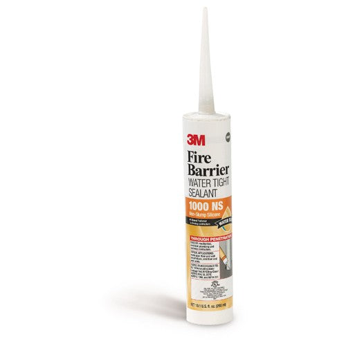3M Fire Barrier Water Tight Sealant 1000 NS Gray 10.1 fl oz Cartridge - Americas Industrial Supply