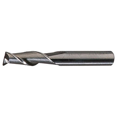‎11/64″ × 3/16″ × 1/2″ × 1-1/2″ RHS / RHC HSS HSS Single End 2-Flute Center Cutting End Mill - Bright - Exact Industrial Supply