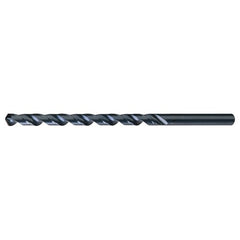 17/32″ RHS / RHC HSS 118 Degree Notched Point Extra Length Drill - Steam Oxide - Exact Industrial Supply