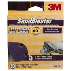 5in × 8Hole 3M™ SandBlaster™ Sanding D Alt Mfg # 99822 - Americas Industrial Supply