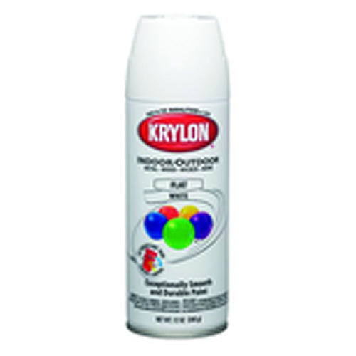 Interior/Exterior Industrial Maintenance Paint Flat White - Americas Industrial Supply