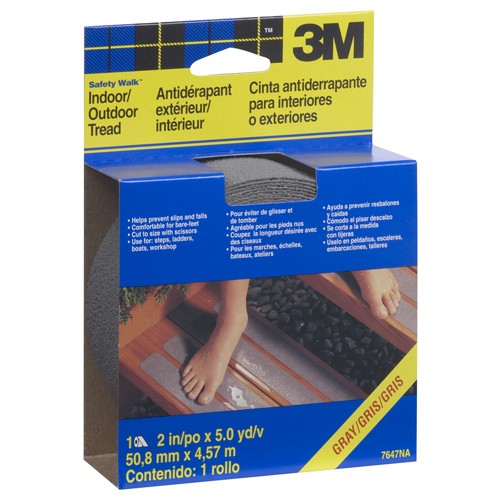 3M Safety-Walk Slip Resistant Tape 370G-R2X180 Grey 2″ × 15 ft (50.8 mm × 4.57 m) - Americas Industrial Supply