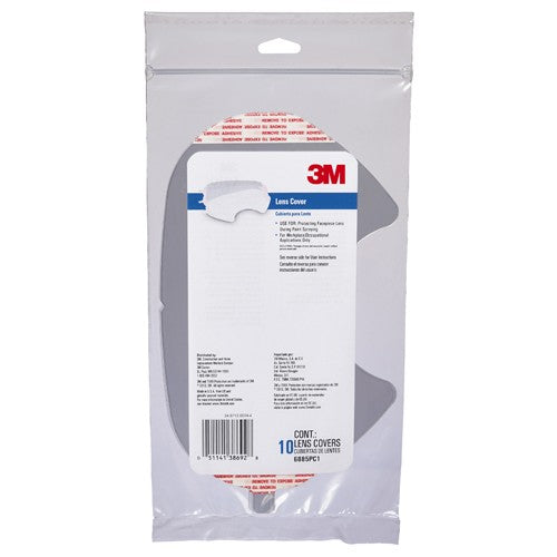 3M Lens Cover for 6000 Series Full-Face Respirator 6885P10-C - Americas Industrial Supply