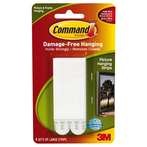 Command Large Picture Hanging Strips 17206-ES