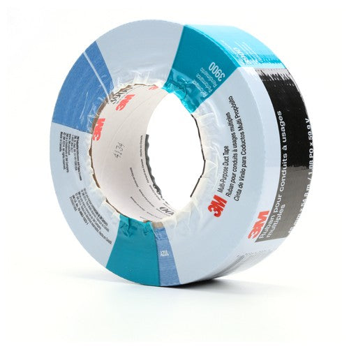 3M Multi-Purpose Duct Tape 3900 Blue 48 mm × 54.8 m 7.7 mil Individually Wrapped - Americas Industrial Supply