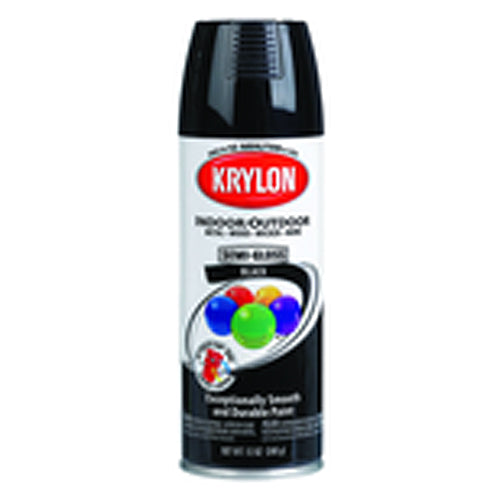 Interior/Exterior Industrial Maintenance Paint Gloss Black - Americas Industrial Supply