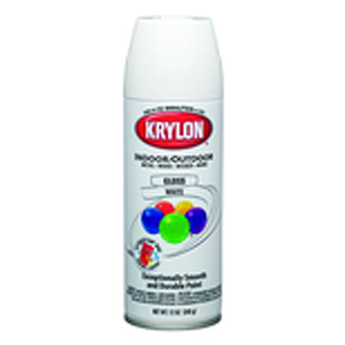 Interior/Exterior Industrial Maintenance Paint Gloss White - Americas Industrial Supply