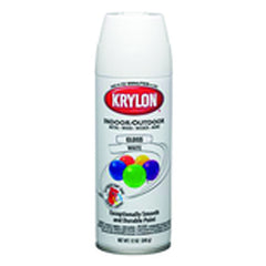 Interior/Exterior Industrial Maintenance Paint Gloss White - Americas Industrial Supply