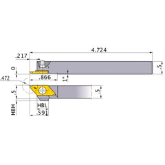 CTAHL-082 TURNING HOLDER