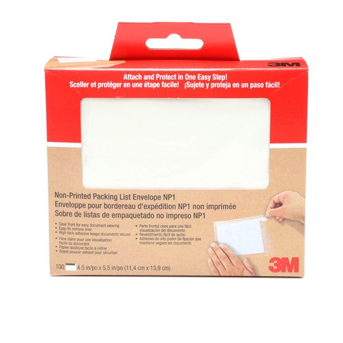 ‎4-1/2 in × 5-1/2 in Non Print Packing List Envelope Alt Mfg # 92039 - Americas Industrial Supply