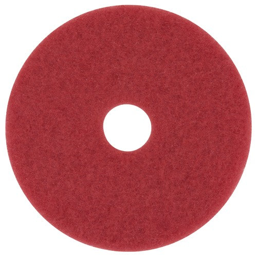 3M Red Buffer Pad 5100 10″ - Americas Industrial Supply