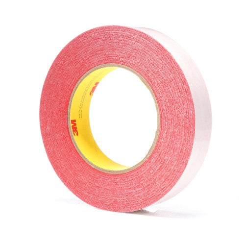 3M Double Coated Tape 9737R Red 24 mm × 55 m 3.5 mil - Americas Industrial Supply